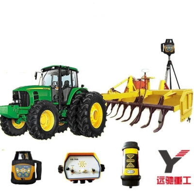 Lũ lụt và hạn hán chuyển đổi đất nông nghiệp máy phân loại laser định vị chính xác máy san lấp mặt bằng đất nông nghiệp thiết bị san lấp đất canh tác