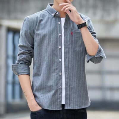 Áo sơ mi nam công sở công trường chống mài mòn, chống bụi bẩn áo sơ mi nam công sở mùa thu dài tay áo chống nắng mỏng