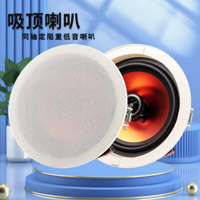 Loa âm trần Leigongwang CR-601 chất lượng âm thanh bass cố định kháng đồng trục âm trần Kết nối Bluetooth âm thanh