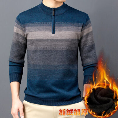 Áo Len Nam 2022 Mới Mùa Thu Đông Áo Len Nam Dệt Kim Áo Len Nam Cardigan Nam Đáy Áo Sơ Mi