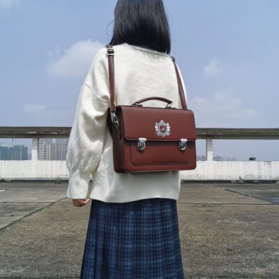 Túi đồng phục mới của JK, túi đựng đồ dùng học tập, túi đưa thư đeo vai Messenger, túi cầm tay một bên vai dành cho nữ, túi đeo đại học phù hợp với tất cả các trường đại học Cambridge