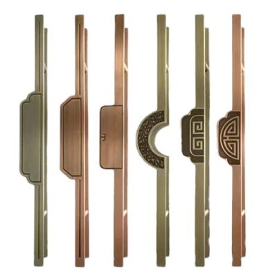 Tay nắm cửa cao cấp tùy chỉnh biệt thự khách sạn cửa kính tay nắm cửa gỗ chắc chắn tay nắm cửa sang trọng