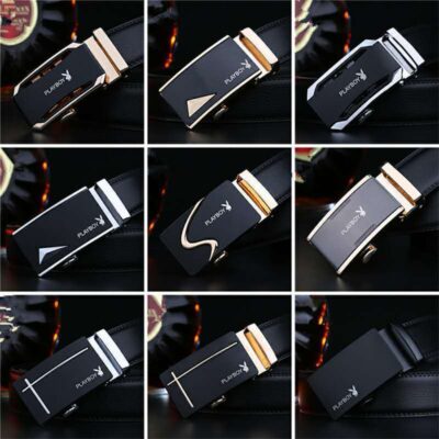 Thắt Lưng Nam Khóa Tự Động Cổ Thắt Lưng Hàn Quốc Trẻ Trung Da Bò Chính Hãng Thắt Lưng Quần