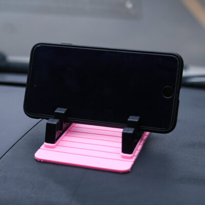 Xe ô tô hoạt hình hình thang chống trượt đa chức năng giá đỡ điện thoại di động tạm thời biển số bãi xe nguồn cung cấp trang trí xe hơi