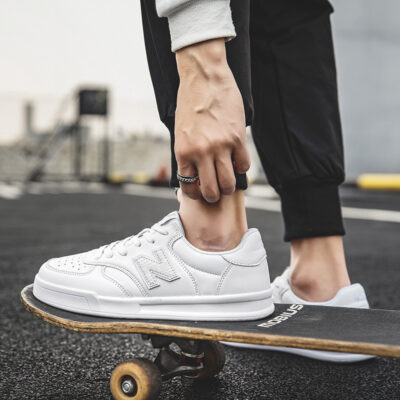 Chính Hãng Mùa Xuân Và Mùa Thu New Balance thoáng mát giày chạy bộ nam giày N word nhỏ giày trắng giày thể thao giản dị giày đôi thời trang nhỏ giày trắng