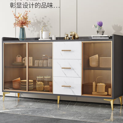 Tủ búp phê tối giản hiện đại tủ rượu treo tường phòng khách tủ đựng chè tủ thay đồ tủ bếp thay đồ
