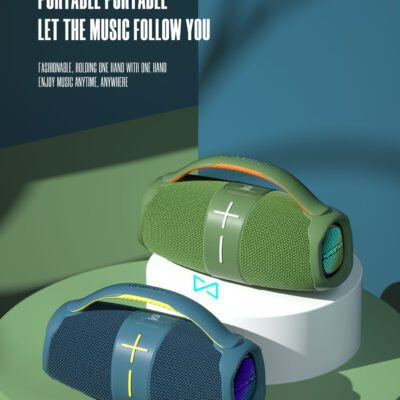 HOPESTAR-H60 Di Động 2023 Mới Loa Bluetooth Không Dây Cao Cấp Trận Trống Âm Lượng Lớn TF Di Động