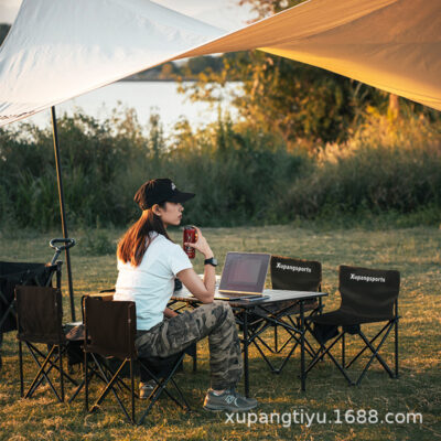 Ngoài Trời Gấp Di Động Bộ Bàn Ghế Dã Ngoại Cắm Trại Bàn Xe Hiện Trường Bàn Phân Gấp Xe Trứng Bàn Cuộn