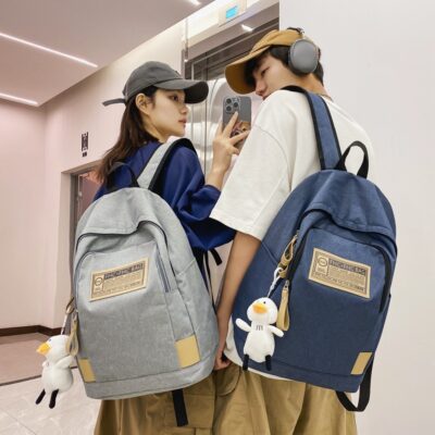 Nhà máy bán hàng trực tiếp ba lô học sinh trung học phong cách đại học mới trong khuôn viên trường cặp học sinh sức chứa lớn ba lô Hàn Quốc phù hợp với nữ