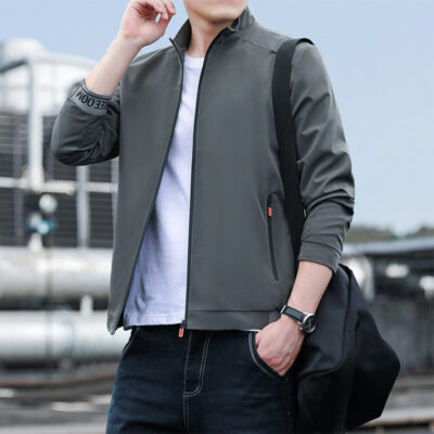 Áo khoác bóng chày nam 2022 công cụ mới phong cách Hàn Quốc sắp xếp hợp thời trang đẹp trai áo khoác mùa thu phù hợp với mọi lứa tuổi
