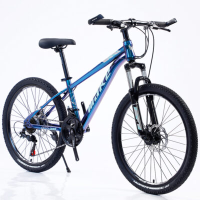 Xe đạp leo núi dành cho nam và nữ tốc độ thay đổi 24 inch xe đạp nhẹ dành cho nữ dành cho người lớn dành cho sinh viên Xe đạp leo núi 21 tốc độ giảm xóc đôi