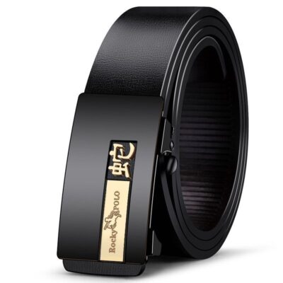 Thắt lưng 12 cung hoàng đạo Thắt lưng nam không răng Khóa tự động Thắt lưng quần công sở đa năng Thắt lưng eo thường