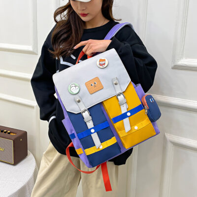 Cặp học sinh nữ mới Túi đeo vai học sinh sức chứa lớn ins thời trang Nhật Bản Mori ba lô túi máy tính ba lô du lịch