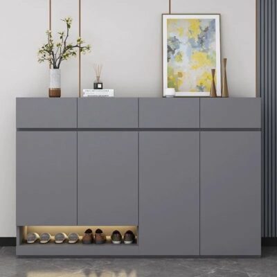 Phong cách Ý Đẹp sang trọng cửa tủ giày nhập cửa hiên tủ căn hộ nhỏ tủ giày hộ gia đình đựng giày tiết kiệm thay đồ