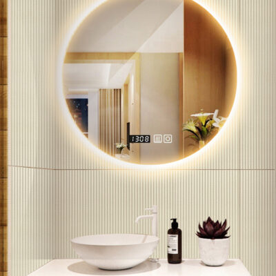 Nhẹ nhàng sang trọng đường kẻ ô gạch toàn sứ kéo rãnh toàn thân sàn gạch phòng tắm màu be khu vực khô tường gạch phòng khách gạch hoa văn dọc