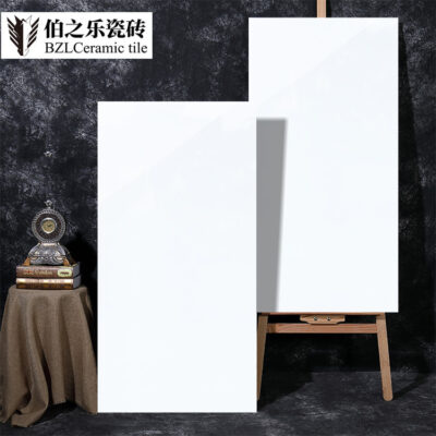 Gạch men trắng tinh tối giản hiện đại 600 × 1200 tráng men kim cương phòng khách phòng ngủ trung tâm mua sắm nhà máy sản xuất gạch lát sàn