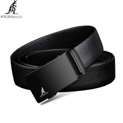 [Phong cách bùng nổ Douyin] thắt lưng nam khóa tự động thắt lưng công sở thông thường thắt lưng quần denim thời trang trung niên và trẻ trung