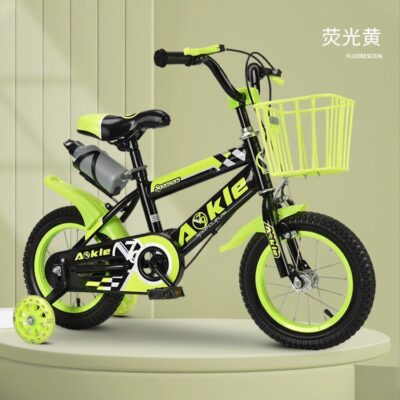 Xe đạp trẻ em mới xe học sinh thanh niên 12 inch/18 inch xe đạp bé trai và bé gái siêu nhẹ chống sốc