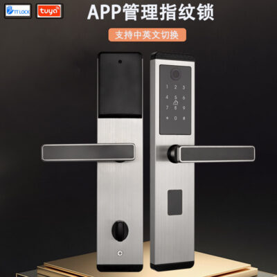 Nhà máy bán buôn Inox 304 khóa cửa vân tay Bluetooth khóa điện tử thông minh APP kết nối trực tiếp căn hộ khóa cửa khách sạn