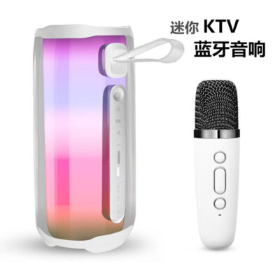 Bài hát K tích hợp âm thanh Bluetooth mini Đèn lồng KTV loa thông minh dao động PULSE5 hát rung động Loa Bluetooth