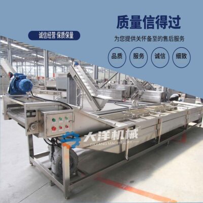 Dây chuyền làm sạch rau quả có thể điều chỉnh tốc độ bằng thép không gỉ thiết bị máy giặt dâu tằm tự động máy làm sạch hoa cúc đắng