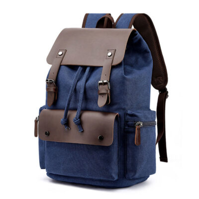 Amazon Canvas Backpack Chất lượng cao Kinh doanh Du lịch Túi máy tính Nhà máy Outlet Bán buôn