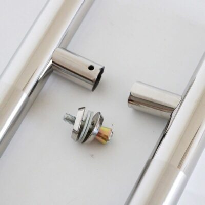 Tay Nắm Cửa Kính Bằng Thép Không Gỉ Hoa Hồng Vàng Đen Titan Vàng Cửa Cửa Gỗ Chắc Chắn Cửa Đóng Khung Tay Nắm Cửa Bán Buôn