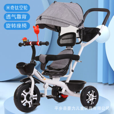 Xe đạp ba bánh trẻ em Beixingqi xe đạp đồ chơi trẻ em 2-61-3 tuổi xe đẩy em bé lớn
