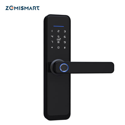 Khóa cửa thông minh Zhimei tuya zigbee hỗ trợ Homekit thông qua khóa mật khẩu vân tay cổng homekit