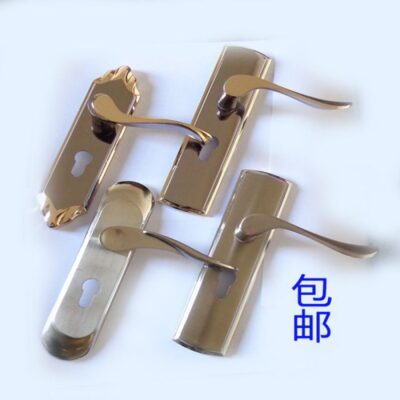 Thay đổi khóa với bảng điều khiển khóa khoảng cách khóa 58mm tay cầm Khóa cửa gỗ trong nhà phòng ngủ phòng cửa bảng điều khiển khóa