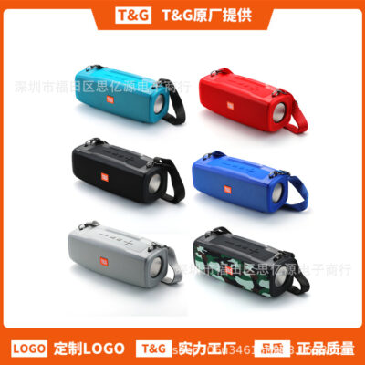 Trống trận TG624 mới Loa Bluetooth thẻ di động không dây ngoài trời Loa âm thanh loa siêu trầm FM