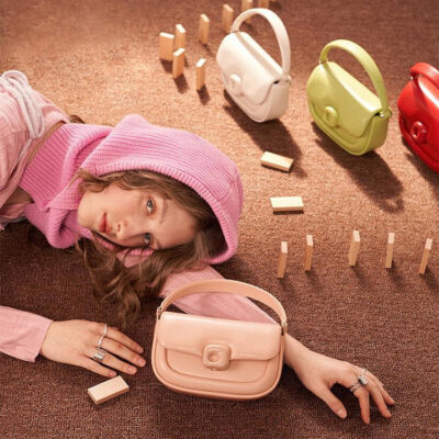 Túi La Fistine 2023 thiết kế ngách mới túi Messenger một vai nữ túi sát nách xu hướng kết cấu cao cấp