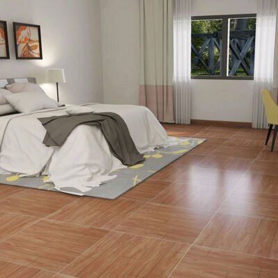 Gạch vân gỗ giả gạch giả cổ gạch vân gỗ 600X600 giả gỗ trong nhà phòng khách phòng ăn gạch lát nền chống trượt nhiệt