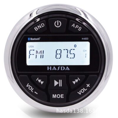 ATV Xe UTV Du Thuyền Loa Bluetooth Mềm Đài Phát Thanh Xe Máy USB IP66 Âm Thanh Chống Nước Nhà Máy Bán Hàng Trực Tiếp