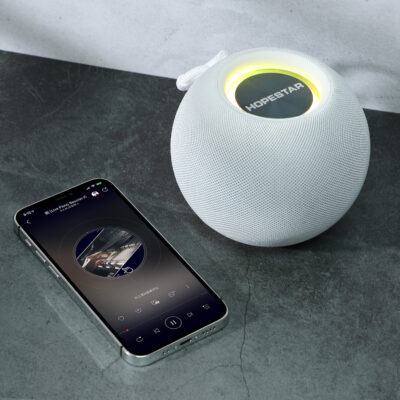 HOEPSTAR H52 Loa Bluetooth Không Dây Di Động Di Động Ngoài Trời Quà Tặng Sáng Tạo Tròn Đài Phát Thanh Mini