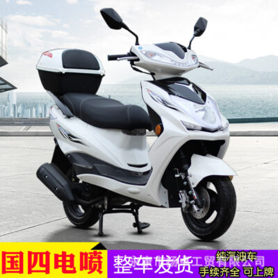 Xin Xunying xe máy quốc gia bốn xe nhiên liệu hai bánh dành cho người lớn EFI 125CC có thể được cấp phép bán buôn nhà máy sản xuất xe tay ga