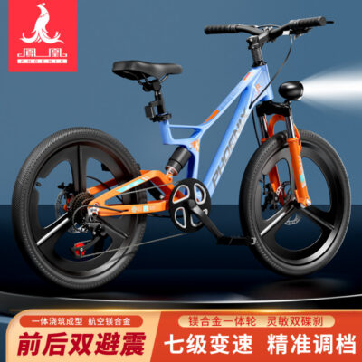 Phượng Hoàng Thanh Niên Xe Đạp 18/20/22 Inch Xe Đạp Trẻ Em 8-16 Tuổi Hợp Kim Magie Biến Tốc Xe Đạp