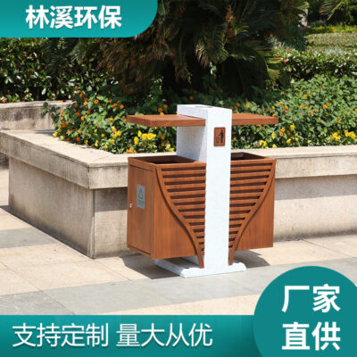 Các nhà sản xuất bán buôn danh lam thắng cảnh ngoài trời phân loại rác thùng đôi thùng rác lớn tài sản cộng đồng thùng rác sáng tạo