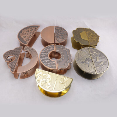 Trung Quốc mới hình bán nguyệt tay nắm cửa kính tay nắm cửa cổ đơn đôi mở cửa gỗ tủ cửa tay nắm cửa tròn