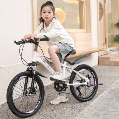 Xe đạp trẻ em nam và nữ Xe đạp học sinh trung học và tiểu học từ 6 đến 16 tuổi Xe đạp leo núi hấp thụ sốc thay đổi tốc độ đơn