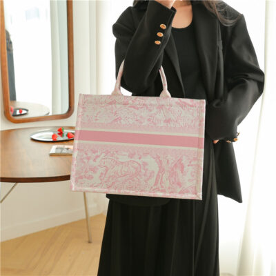 Túi Tote Nữ Phong Cách Quốc Gia Mới Jacquard Thêu Túi Đeo Vai Thời Trang Dung Tích Lớn Túi Mua Sắm Di Động Túi Vải Bố Nữ