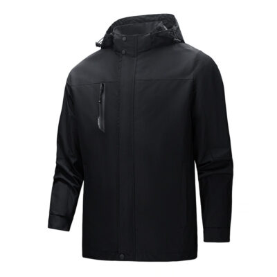Amazon Winter Outdoor Men's Tooling Jacket Áo khoác chống nước và chống gió Áo khoác nam cỡ lớn châu Âu và Mỹ