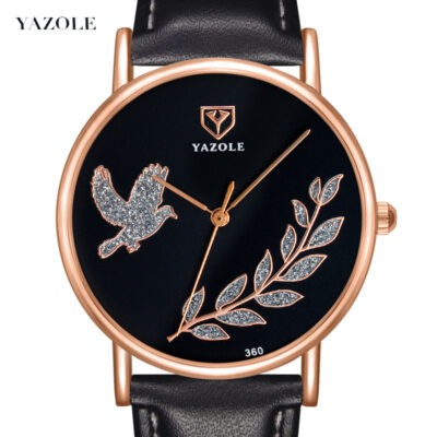 YAZOLE360 phát trực tiếp đồng hồ nữ đồng hồ thạch anh nữ ins gió đồng hồ nữ chống thấm nước đồng hồ nữ phân phối sỉ