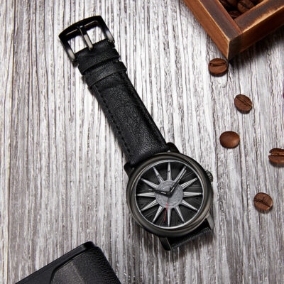 Mới Đồng Hồ Nam Douyin Đồng Hồ Aiqi EYKI Thời Trang Nam Chống Thấm Nước Dây Xoay Mặt Đồng Hồ Nam