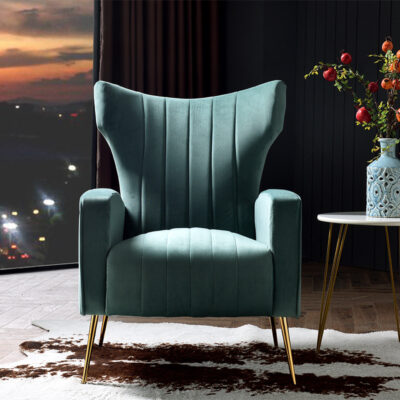 Bắc Âu căn hộ nhỏ đơn giản ghế sofa Mỹ lưng cao hổ ghế giải trí đơn phòng khách phòng ngủ ghế sofa lười biếng
