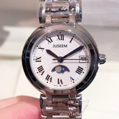 Bà Lin Zhixin Lingyue Quartz Đồng hồ Real Moon Phase Đồng hồ nổi tiếng của Thụy Sĩ Kinh doanh Wechat Các mẫu bùng nổ Nhà sản xuất Bán buôn Trân trọng Tuyển dụng Đại lý