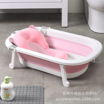 Bé Sơ Sinh Tắm Cho Bé Bồn Ngồi Và Nằm Lớn Có Thể Gập Lại Cho Bé Xô Tắm Con Hộ Gia Đình Trẻ Em Sản Phẩm