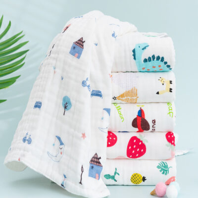 Mới cho bé bốn mùa có sẵn chăn in hình hoạt hình cho bé thời trang quấn khăn tắm chăn nhiều loại tùy chọn