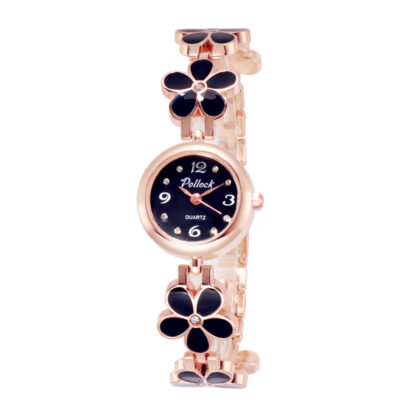 Đồng Hồ Thời Trang Pollock Daisy Mới Hoa Mai Nữ Sinh Viên Nữ Thương Hiệu Châu Âu Và Châu Mỹ Đồng Hồ Điện Tử