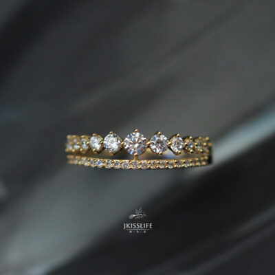 Nhẫn Nữ Bạc S925 Mạ Vàng 14K Sáng Sang Trọng Tinh Tế Ngày Tuyệt Đẹp Đôi Hàng Nhẫn Kim Cương Nhẫn